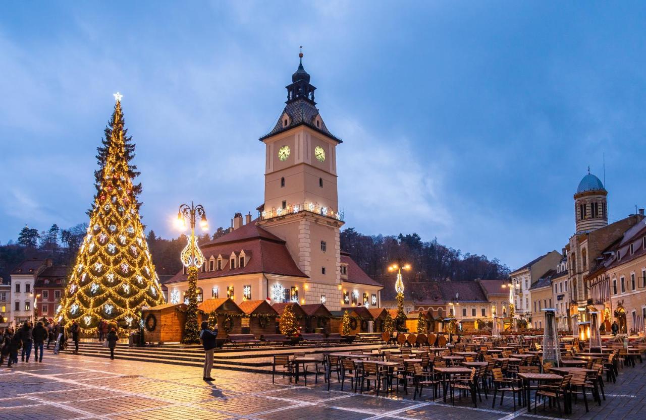 Rossmarkt Haus Hotel Brasov Luaran gambar