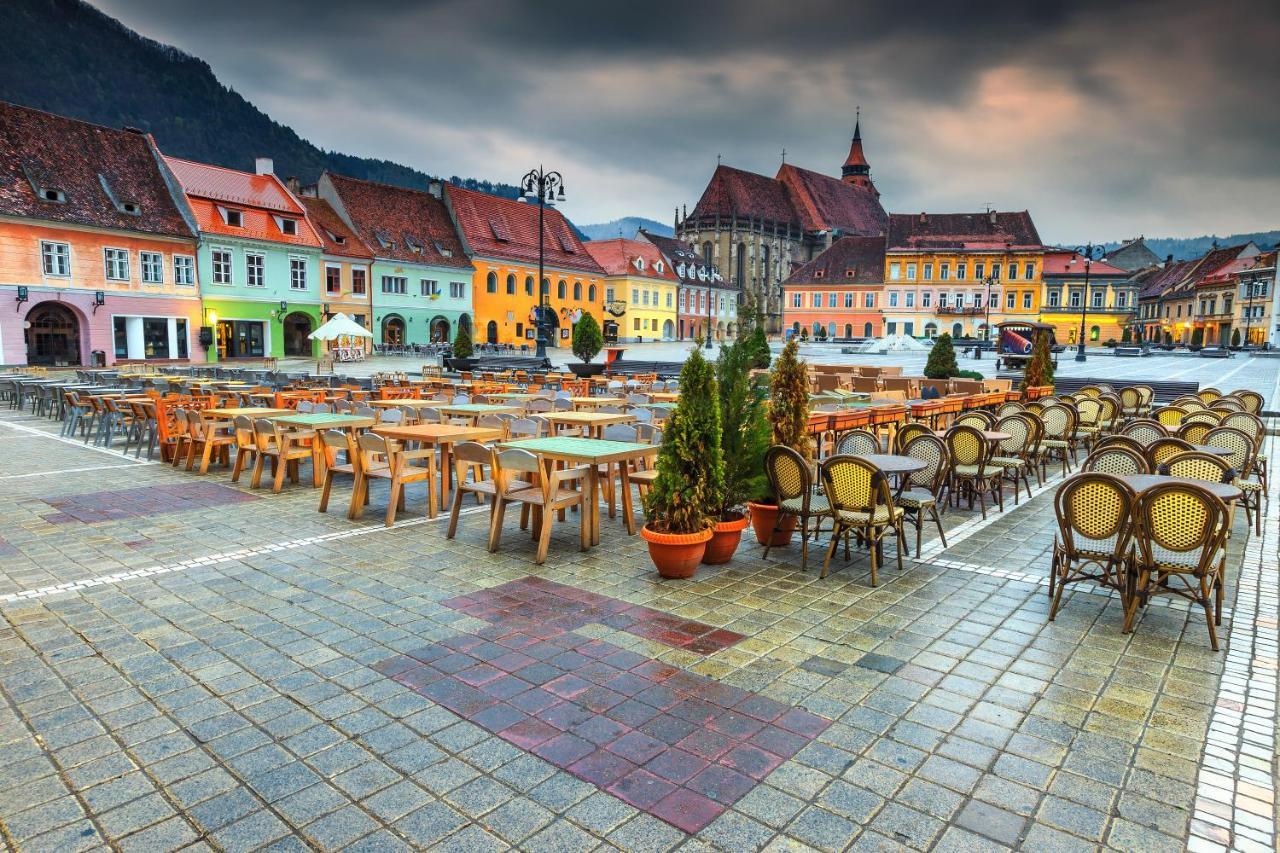 Rossmarkt Haus Hotel Brasov Luaran gambar