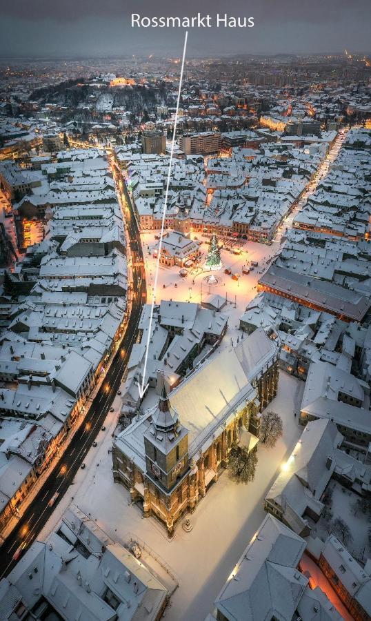 Rossmarkt Haus Hotel Brasov Luaran gambar